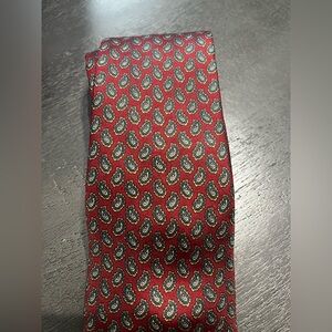 Red Classic Men Patterned Tie Classic Wedding or‎ Business Tie